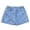 6-Sky Blue, variant on Girls Denim Shorts With Waist For Comfort And Everyday Play Lightweight Summer Bottoms For Tween Girls