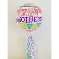 thumbnail image 2 of Happy Mother's Day Banner Bubble Balloon, 22", Plastic Stretchy Wrinkle Free, 2 of 3