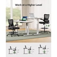 thumbnail image 2 of Silla de dibujo Marsail Tall Office con soporte lumbar 2D, 2 of 7