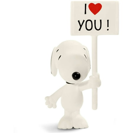 Schleich The Peanut Gang I Love You Snoopy