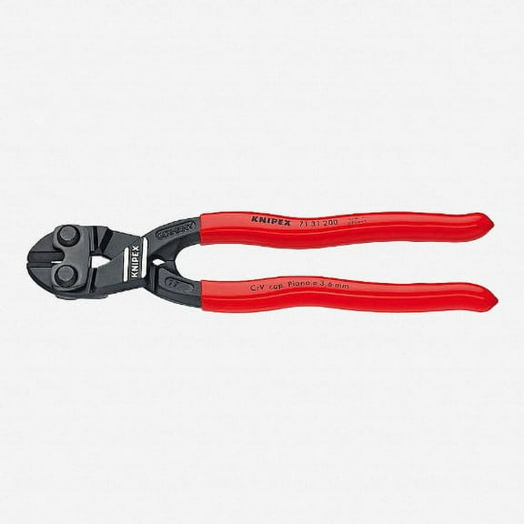 KNIPEX Tools CoBolt Fencing Compact Bolt Cutter With Notched Blade 7131200R