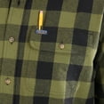 thumbnail image 4 of Buffalo Pocket Flannel Button-Up Shirt, 4 of 5