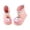 Pink, variant on Kids Cute Apple 3D Waterproof Rain Boots, Non- Toddler Rain Shoes with Easy Pull Tab Color:Pink,Size:2-2.5 Years