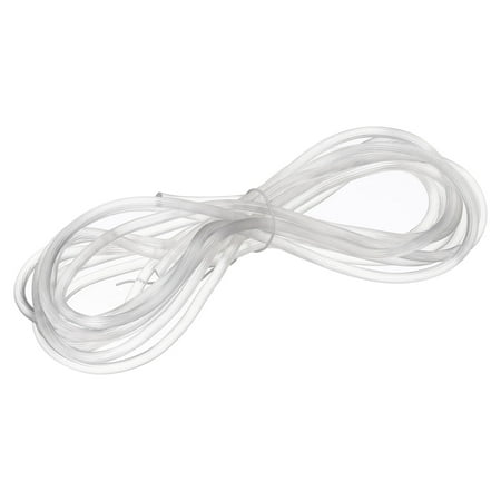 Uxcell 5M/16.4Ft Rubber Window Screen Spline Sealing Strip, 5mm OD Translucent