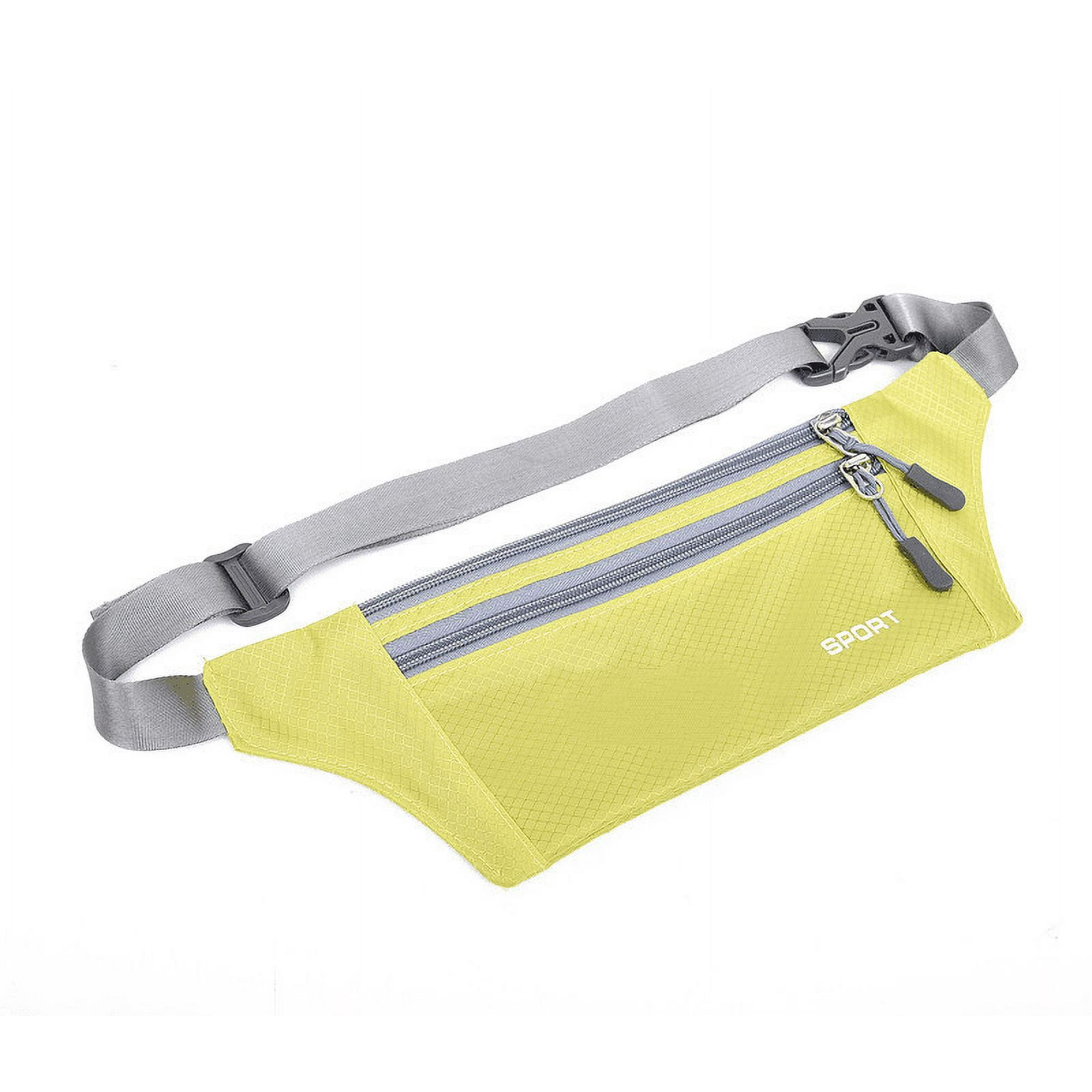 Yellow waist bag sale