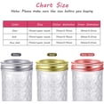 thumbnail image 2 of 24 Pieces Regular Mouth Canning Jar Replacement Metal Rings Practical Screw Jar Bands Leak Proof Tinplate Metal Bands Rings, Compatible with Mason Jar (Silver), 2 of 7