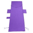thumbnail image 2 of Portable Travel Sleeping Bag Liner Lightweight Soft Fabric Envelope Style with Pillow Pocket and Side Openings for Indoor Outdoor Use, 2 of 6