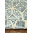 thumbnail image 3 of Capri Henley Rug Bone Blue 43 x 73 Easy Care Polypropylene Transitional Style, 3 of 6
