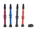 thumbnail image 4 of 2Pcs 48/60/78mm Road MTB Bike Bicycle Tubeless Tires Alloy Presta Valve Stems, 4 of 8