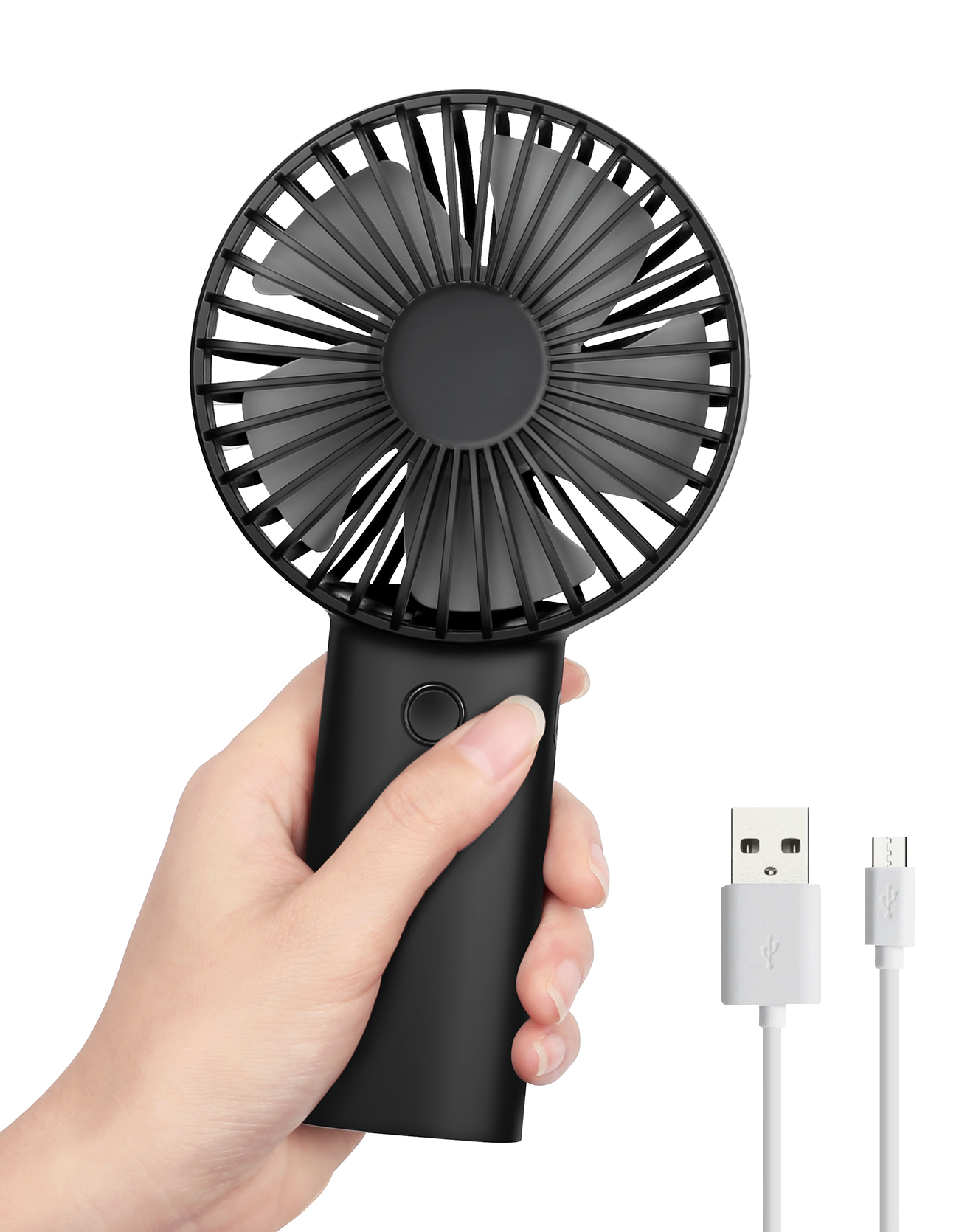 CENSGO Personal Handheld Fan Portable Hand Held Fan 4400mAh Cooling Fan