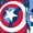 NAVY, variant on Marvel Captain America - Katakana - Maternity Scoop Neck Graphic T-Shirt
