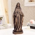 thumbnail image 2 of cueiha Virgen María escultura serie Jesús estatua personaje decoración moderna sala decoración oficina dormitorio estudio bodega retro arte regalo (separado a mano) oso de fresa Juguete, 2 of 3