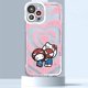 thumbnail image 3 of Funda de teléfono para iPhone 7 8 XS Max 12 15 Pro 13 Mini SE 11 Pro XR 14 Pro Max Marvel Spidermans Hello Kitty, funda transparente suave, 3 of 5