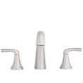 thumbnail image 3 of Ladera 8 in. Widespread Double Handle Bathroom Faucet in Spot Defense Brushed Nickel, 3 of 5