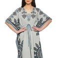 thumbnail image 4 of Moomaya Beach Kaftan Bikini Cover Up WoMen's Long Maxi Caftan Dresses For Women, 4 of 6