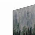 thumbnail image 2 of Luxe Metal Art 'Evening Treeline Sq' by Katrina Pete, Metal Wall Art, 24"x24", 2 of 8