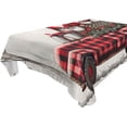 thumbnail image 5 of Ryvnso Gnomes on Truck Rectangle Table Cloth Tablecover Dinning Tablecloth 60"x90", 5 of 8