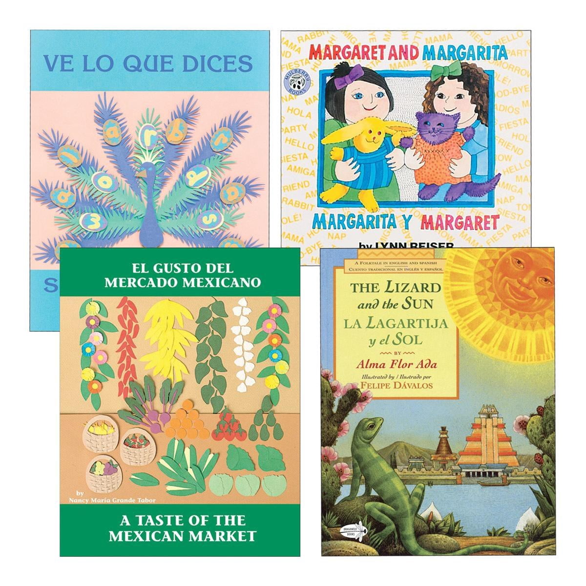 Kaplan Early Learning Company English and Spanish Story Books - Set of 8
