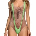 thumbnail image 3 of Bikini de una sola pieza con estampado de piel sexy, traje de baño de bikini de uso versátil, 3 of 6