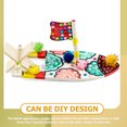 thumbnail image 2 of 6pcs DIY Crafting Wooden Sailboat Model Children DIY Paint Wood Sailboat for Fun, 2 of 9