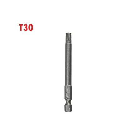 

BAMILL 1pc -T40 Magnetic Head Torx Screwdriver Bit 75mm Security Tamper Proof Star