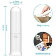 thumbnail image 6 of LNKOO 3 in 1 Handheld Mini Fan with LED Light, Power Bank , 2 Speeds USB Portable Personal Mini Desk Fan with Rechargeable 2200mAh 24 Hrs Working Hours for Outdoor, Travel, Camping-White, 6 of 9