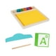 thumbnail image 2 of Bandeja de escritura de arena para escribir cartas y número Desarrolle habilidades motoras finas con tarjetas bloques de pluma para niños preescolar, 2 of 9