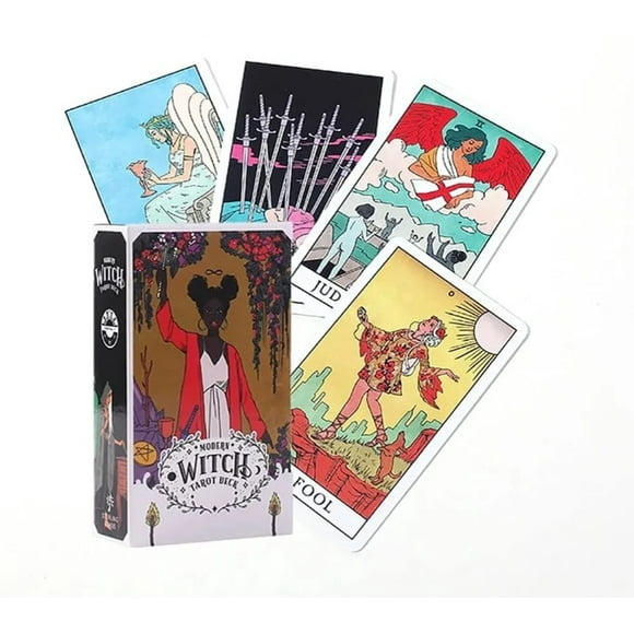 Tarot Modern Witch Rider Waite 78 Cartas Manual Digital