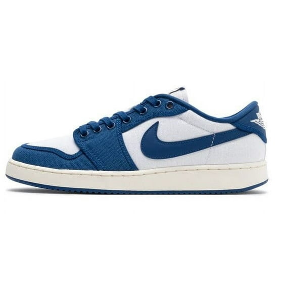 Men's Nike AJKO 1 Low White/Dark Royal Blue-Sail (DX4981 103) - 13