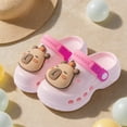 thumbnail image 2 of WRTFVZA Toddler Boys and Girls Clogs Slip On Summer Water Shoes Lightweight Beach Pool Sandals #Pink 7.5-8 Years, 2 of 4