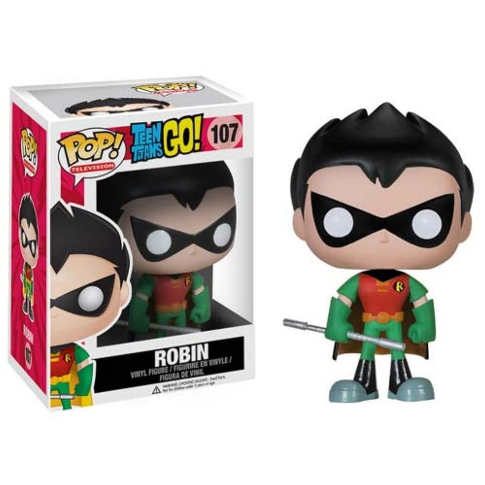 Funko POP TV: Teen Titans Go! - Robin Action Figure - Walmart.com - Walmart.com