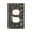 Duplex, variant on Deer Duck Hunting Vintage Duplex Wall Plate 1 Gang Decorative Electrical Outlet Light Switch Cover Switchplate