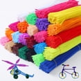 thumbnail image 3 of 100PC Pipe Cleaners Craft, Pipe Cleaners Craft, DIY Simulation Bouquet Materials,30 Colors Craft Pipe Cleaners Bulk(6mm x 12in), 3 of 7
