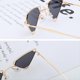 thumbnail image 4 of de sol triangulares marco Punk, para exteriores, Negro grisáceo Colcomx Gafas de sol estilo punk para mujer, 4 of 8
