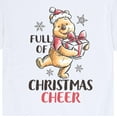 thumbnail image 3 of Disney Winnie The Pooh - Full of Christmas Cheer - Men's Short Sleeve Graphic T-Shirt, 3 of 5