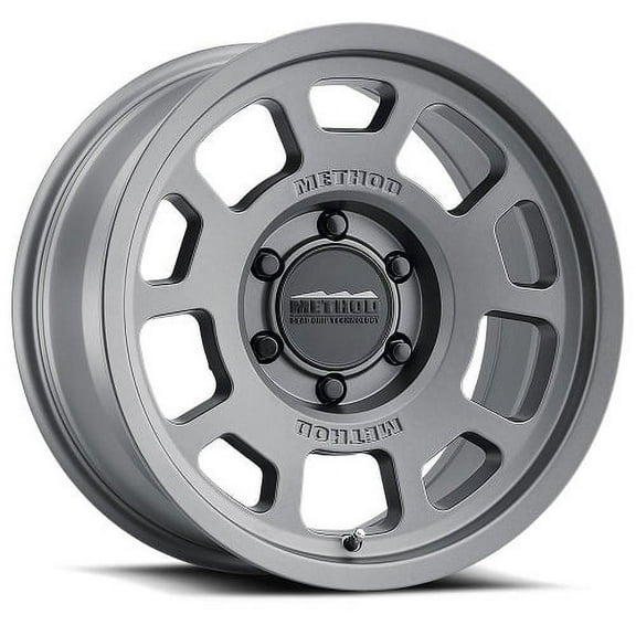 17x8.5 Method MR705 Titanium Wheel 5x5 (0mm)