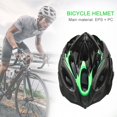 thumbnail image 2 of Casco transpirable de fibra de carbono ajustable para bicicleta de montaña y carretera, gorra de seguridad, protección para la cabeza, equipo de ciclismo Fivean Cascos de ciclismo, 2 of 2