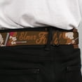 thumbnail image 4 of Looney Tunes Belt, Seatbelt Buckle Belt, Elmer Fudd Poses Browns, 30 to 44 Inches, 4 of 9