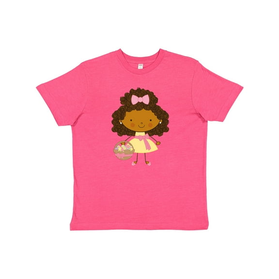 Inktastic Easter African American Girl Youth T-Shirt