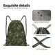 thumbnail image 4 of Fotbe Green Camouflage Skull Bolsa Mochila con Cordón Estampada, Bolsa de Gimnasio Deportiva, Bolsa Cinch, Bolsa con Cordón para Hombres y Mujeres-Medium, 4 of 6