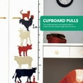 thumbnail image 2 of Mobutofu Assorted Color Door Cabinet Handle Knob Aluminum Alloy 1Set, 2 of 7