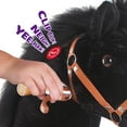 thumbnail image 5 of PonyCycle Ride on Horse for Toddler Mechanical Riding Horse for Boys Age 3-4 Black Ux326, 5 of 12