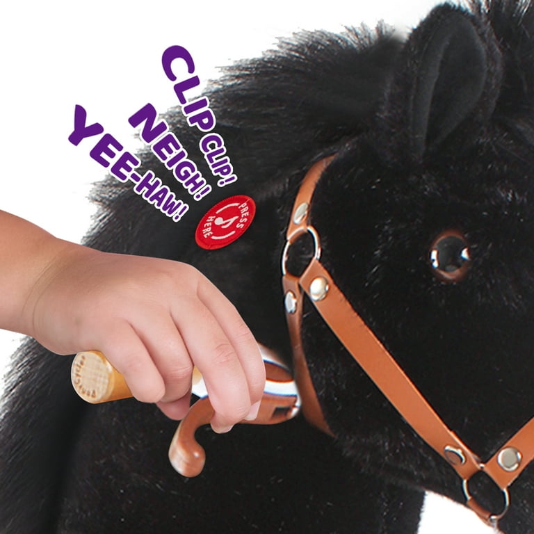PonyCycle Kids Ride-On Toy Horse, Stable Power, Mechanical