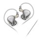 thumbnail image 1 of KZ ZEX PRO HIFI Audífonos Audífonos deportivos con cancelación de ruido (Plata sin micrófono), 1 of 7