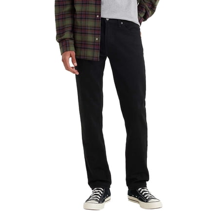 Levi's 511 Men's Slim Fit Stretch Sits Below Waist Jeans, Black, Size 30X32