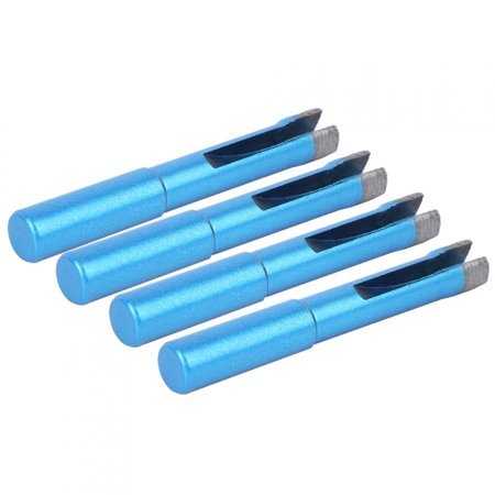 

EBTOOLS Hole Opener 4PCs Hole Drill Bit Hardware Accessory Blue 10mm for Granite / Concrete / Marble Drill Bit