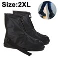 thumbnail image 1 of Funda impermeable para zapatos, antideslizante, impermeable, resistente al desgaste, funda para zapatos para la lluvia para montar al aire libre, funda para zapatos para la lluvia para adult, 1 of 5