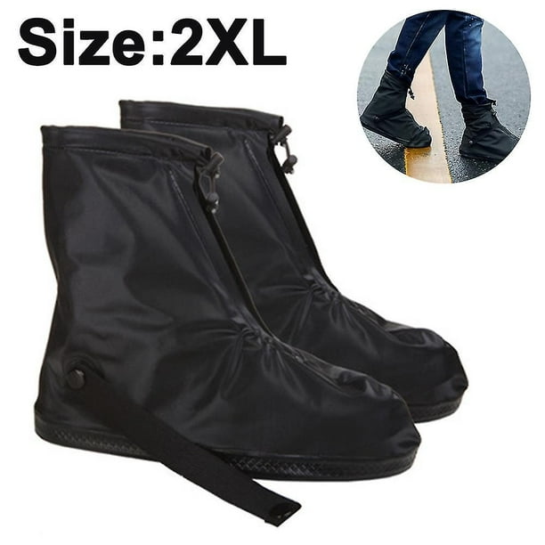 Funda impermeable para zapatos, antideslizante, impermeable, resistente al desgaste, funda para zapatos para la lluvia para montar al aire libre, funda para zapatos para la lluvia para adult