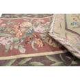 thumbnail image 5 of DaDa Bedding Romantic Floral Field of Roses Burgundy Red Tapestry Table Runner (5594), 5 of 6