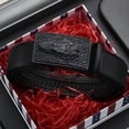 thumbnail image 4 of Cinturón deportivo con diseño de leopardo para hombre, cinturón de negocios con hebilla automática de cuero sintético, cinturón de jeans informal de nueva tendencia, 4 of 6